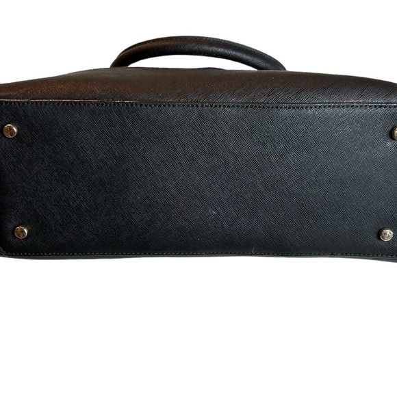 Kate Spade Cameron Street Margot Satchel Leather Rare Porcini Black Leather - Picture 6 of 11